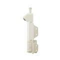 Nationwide AquaLatch 10" Magnetic Safety Gate Latch with SafeAlert for Pool Gates - Keyed Alike (White)