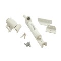 Nationwide AquaLatch 10" Magnetic Safety Gate Latch with SafeAlert for Pool Gates - Keyed Alike (White)
