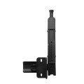 Nationwide AquaLatch 10" Magnetic Safety Gate Latch and Handle with Alarm for Pool Gates (Black) 
