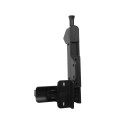 Nationwide AquaLatch 10" Magnetic Safety Gate Latch and Handle with Alarm for Pool Gates (Black) 