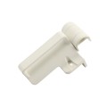 Nationwide AquaLatch 10" Magnetic Safety Gate Latch and Handle with SafeAlert for Pool Gates - Keyed Alike (White)