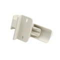 Nationwide AquaLatch 10" Magnetic Safety Gate Latch and Handle with SafeAlert for Pool Gates - Keyed Alike (White)