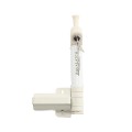 Nationwide AquaLatch 10" Magnetic Safety Gate Latch and Handle with SafeAlert for Pool Gates - Keyed Alike (White)