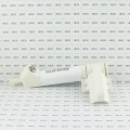 Nationwide AquaLatch 10" Magnetic Safety Gate Latch and Handle with SafeAlert for Pool Gates - Keyed Alike (White)