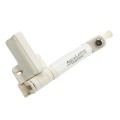 Nationwide AquaLatch 10" Magnetic Safety Gate Latch and Handle with SafeAlert for Pool Gates - Keyed Alike (White)