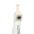 Nationwide AquaLatch 10" Magnetic Safety Gate Latch and Handle with SafeAlert for Pool Gates - Keyed Alike (White)