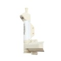 Nationwide AquaLatch 10" Magnetic Safety Gate Latch and Handle with SafeAlert for Pool Gates (White)