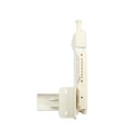 Nationwide AquaLatch 10" Magnetic Safety Gate Latch and Handle with SafeAlert for Pool Gates (White)