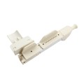 Nationwide AquaLatch 10" Magnetic Safety Gate Latch and Handle with SafeAlert for Pool Gates (White)