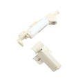 Nationwide AquaLatch 10" Magnetic Safety Gate Latch and Handle with SafeAlert for Pool Gates (White)
