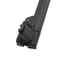 Nationwide AquaLatch 20" Magnetic Safety Gate Latch with SafeAlert for Pool Gates - Keyed Alike (Black)