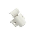 Nationwide AquaLatch 20" Magnetic Safety Gate Latch with SafeAlert for Pool Gates - Keyed Alike (White)