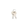 Nationwide AquaLatch 20" Magnetic Safety Gate Latch with SafeAlert for Pool Gates - Keyed Alike (White)