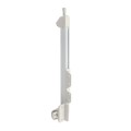 Nationwide AquaLatch 20" Magnetic Safety Gate Latch with SafeAlert for Pool Gates - Keyed Alike (White)