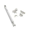 Nationwide AquaLatch 20" Magnetic Safety Gate Latch with SafeAlert for Pool Gates (White)