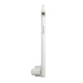 Nationwide AquaLatch 20" Magnetic Safety Gate Latch with SafeAlert for Pool Gates (White)