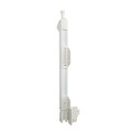 Nationwide AquaLatch 20" Magnetic Safety Gate Latch with SafeAlert for Pool Gates (White)