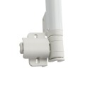 Nationwide AquaLatch 20" Magnetic Safety Gate Latch with SafeAlert for Pool Gates (White)