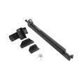 Nationwide AquaLatch 20" Magnetic Safety Gate Latch with SafeAlert for Pool Gates (Black) (Default)