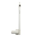 Nationwide AquaLatch 20" Magnetic Safety Gate Latch and Handle with SafeAlert for Pool Gates (White) (Default)