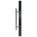 Locinox 17-3/4" Double Sided Fixed Stainless Steel Handle with 90&deg; Mounting Bracket - BAR-I-300-90-450-2