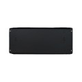 Lockey 12" PS Panic Shield 3x1, Predrilled To Fit PB1100, PB2500 & V40 Series Panic Bars (Black) - PS3X1BLACK12INCH
