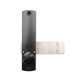 Lockey C120 Keyless Mechanical Deadbolt/Slide Bolt for Cabinets and Lockers - Jet Black Marine Grade