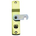 Lockey C170 Series Mechanical Keyless Lock Surface Mount, Cabinet Cam Style (Bright Brass) - C170-BB