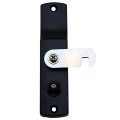 Lockey C170 Series Mechanical Keyless Lock Surface Mount, Cabinet Cam Style (Jet Black) - C170-JB