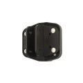 Nationwide Cornerstone 2 Self-Closing Fully Adjustable Nylon Hinge Pair For Gates with 4D Self-Drilling Stainless Steel Screws (Black)