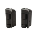 Nationwide Cornerstone 2 Heavy-Duty Self-Closing Hinge for Gates with 1" Leaf and 4D Self-Drilling Screws (Black) (Default)