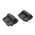 Nationwide Cornerstone 2 Heavy-Duty Adjustable Self-Closing 2" Hinge for Gates with 4D Stainless Steel Self-Drilling Scews (Black) (Default)