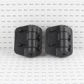Nationwide Cornerstone 2 Heavy-Duty Adjustable Self-Closing 2" Hinge for Gates with 4D Stainless Steel Self-Drilling Scews (Black) (Default)