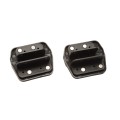 Nationwide Cornerstone 2 Heavy-Duty Adjustable Self-Closing 2" Hinge for Gates with 4D Stainless Steel Self-Drilling Scews (Black) (Default)