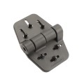 Nationwide Cornerstone 2 Heavy-Duty Fully Adjustable Gate Hinge with 4D Stainless Steel Self-Drilling Scews (Black) (Default)