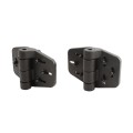 Nationwide Cornerstone 2 Heavy-Duty Fully Adjustable Gate Hinge with 4D Stainless Steel Self-Drilling Scews (Black) (Default)