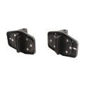 Nationwide Cornerstone 2 Heavy-Duty Fully Adjustable Gate Hinge with 4D Stainless Steel Self-Drilling Scews (Black) (Default)