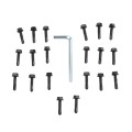 Nationwide Cornerstone 2 Heavy-Duty Self-Closing Fixed Gate Hinge with Stainless Steel Self-Drilling 4D Screws 