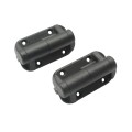Nationwide Cornerstone Narrow Fixed Position Gate Hinge with 410 Stainless Steel Self-Drilling Screws (Black) - CH100N-4D-BK