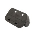 Nationwide Cornerstone Vertically Adjustable Self-Closing Gate Hinge For Ornamental Gate with Stainless Steel Self-Drilling 4D Screws (Black) (Default)