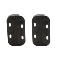 Nationwide Cornerstone Vertically Adjustable Self-Closing Gate Hinge For Ornamental Gate with Stainless Steel Self-Drilling 4D Screws (Black) (Default)