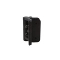Nationwide Cornerstone Round Post Fully Adjustable Self-Closing Hinge with Stainless Steel Self-Drilling Screws (Black) - CH200F-SD-BK (Default)
