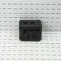 Nationwide Cornerstone Round Post Fully Adjustable Self-Closing Hinge with Stainless Steel Self-Drilling Screws (Black) - CH200F-SD-BK (Default)