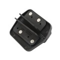 Nationwide Cornerstone Round Post Fully Adjustable Self-Closing Hinge with Stainless Steel Self-Drilling Screws (Black) - CH200F-SD-BK (Default)