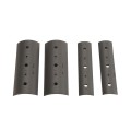 Nationwide Cornerstone Self-Closing Vertically Adjustable Gate Hinge For Round Posts and Frames with Self-Drilling Screws (Black)