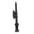 Nationwide Zip-Latch 20" Top Pull Heavy-Duty Gravity Latch for Chain Link Fence Pool Gates (Black)