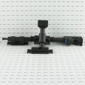 Nationwide Zip-Latch 20" Top Pull Heavy-Duty Gravity Latch for Chain Link Fence Pool Gates (Black)