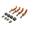 Locinox Toolbox with 4 Locinox Clamps - DRILLVISE-4
