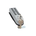 Lockey EC780 Standard Digital Cabinet Lock with Keypad Access - Silver (Vertical)