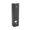 Lockey ED62BW Edge Panic Shield Security Kit (Black) - Shield, Panic Bar, Strike Bracket, Gate Box, Panic Trim, Latch Protector, Jamb Stop, Max Guard